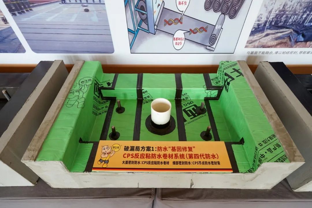 西牛皮CPS反应粘防水卷材防水”基因修复“方案.jpg 图片关键词